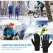 Buy Coskefy Lightweight Touchscreen Gloves for Men & Women | Elastic Slip-Resistant Running Bike & Winter Gloves - Ideal for Camping Hiking Cycling & Climbing | Black-Z05 L - Buy Online on GoSupps.com