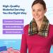 SunnyBay Microwave Heating Pad - Lavender Scented Neck & Shoulder Wrap - 26x5 Inches - FSA HSA Approved - Buy Online on GoSupps.com