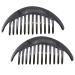 Camila Paris CP2872/2 French Hair Side Combs - Black Interlocking Combs for Women - Strong Hold Hair Clips for Bun Chignon Up-Do - Made in France - Buy Online on GoSupps.com