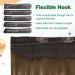 Easyouth Ombre Wire Human Hair Extensions 20 Inch 100g Balayage Brown to Honey Blonde Invisible Wire Extensions - Buy Online on GoSupps.com