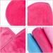 AYNKH 4 Pieces Reusable Makeup Remover Cloth Large Microfiber Facial Cleaning Towel Washable Makeup Eraser Wipes for Sensitive Skin Waterproof Mascara - Buy Online on GoSupps.com