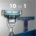 Buy Gillette Mach3 Razor Blades 11 Pack + Razor for Men - International Shipping Available! - Buy Online on GoSupps.com