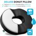 Deluxe Donut Pillow for Hemorrhoids & Tailbone Pain - Machine Washable & Water Resistant Cover - Discreet Carry Bag - Seat Cushion for Men & Women - Buy Online on GoSupps.com