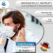 Kela OP Mask - 500x Medical Masks | 100% Made in Germany | Premium Respiratory Protection | Oeko-Tex Standard | MNS Type IIR Disposable Masks - Buy Online on GoSupps.com