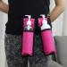 Rose Red Massage Bottle Bag & Therapist Holster - Ideal for Massage Lotion & Oil (Db1KD-Rose Red) - International Shipping Available - Buy Online on GoSupps.com