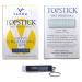Vapon Topstick Men's Grooming Tape - 50 Clear Double Sided Strips for Toupee & Wig Adhesive - Buy Online on GoSupps.com