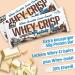 All Stars Whey-Crisp Protein Bar - White Chocolate Cookie Crunch (25 x 50g) | Protein Snack Low Sugar High Protein Healthy Treat - Buy Online on GoSupps.com