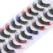ALPHONSE Colored Russian Strip False Lashes - D Curl Fluffy Volume Curly Faux Mink 10 Pairs - Buy Online on GoSupps.com