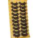 False Eyelashes Fluffy Natural Look 8D 20 mm Long C Curl Strip Eye Lashes Full Reusable Fake Eyelashes (A-Full 10 pairs) - Buy Online on GoSupps.com
