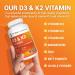 Dr. Berg Maximum Strength 2-in-1 Vitamin D3 K2 5000 IU | Naturally Derived D3 | 4X Lab-Tested & Verified | High Absorption Formula | K2 D3 Vitamin Supplement - 60 Capsules 60 Count (Pack of 1) - Buy Online on GoSupps.com