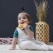 Kaloo Petit Calme Octopus Bite Ring - Natural Rubber Ergonomic & Soft 10 cm - Ideal for Babies from Birth - Orange (K970705) - Buy Online on GoSupps.com