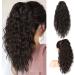 PORSMEER Ponytail Extension 18 Inch Claw Multi Layered Clip on Ponytail Extension for Women Long Curly Wavy Hair Extensions Natural Fluffy Synthetic Clip in Ponytail Hairpiece for Daily Use Black-brown - Buy Online on GoSupps.com