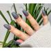TEN NAILS 24pcs Ballerina False Nails Fake Coffin Long Tips 12 Sizes (Matte Dark Grey 1) - Buy Online on GoSupps.com