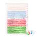 Individual eyelashes colorful 320pcs lankiz colored eyelashes individually 20d C curl 10-16mm Mix 0.07 cluster lashes diy artificial eyelashes for eyelash extensions Individual eyelashes Colored lashes at home 20d 320pcs C COLOR MIX
