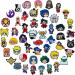 hitioCC 50 Pcs Cute Cartoon Anime Shoe Charms for Boys Girls, Cool Shoe Charms for Kids Men, Crock Charms for Bracelets Sandals Decoration Accessorie. 50 Cute Anime
