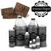 Aroma Depot Raw African Liquid Black Soap - 100% Natural for Acne, Eczema, Psoriasis - Handmade from Ghana - Gallon Size - Buy Online on GoSupps.com
