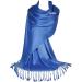 GFM Smooth Shiny Surface Pashmina Style Scarf - Blue (L9) - Buy Online on GoSupps.com