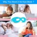 Reusable Gel Eye Mask for Puffiness/Dark Circles/Headaches/ Stress Relief - Hot/Cold Therapy for Eyes - 2PCS Blue Gel Bead Eye Mask - Buy Online on GoSupps.com