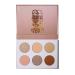 Juvia's Place Sand Orange Bronze Eyeshadow Palette - 6 Shades of Professional Eye Makeup - Buy Online on GoSupps.com