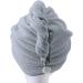 Polyte Hair Turban Towel - Microfiber 30x71 cm (Grey) - Pack of 2 | Fast International Shipping - Buy Online on GoSupps.com