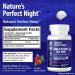 Nature's Perfect Night Melatonin 20mg - 180 Quick Dissolve Tablets, Mixed Berry Flavor - High Potency, Sugar Free, Vegan, Gluten Free - Value Size - Buy Online on GoSupps.com