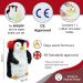 Cute Penguin Plush Hot Water Bottle - Soft and Cuddly Animal Design - Buy Online on GoSupps.com