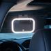 Fancii LED Car Visor Makeup Mirror - 3 Color Settings, Dimmable Touch Light, Adjustable Clip On Vanity Mirror - Built-in Kickstand - for All Cars (Juni) - Buy Online on GoSupps.com