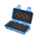 Yosoo Health Gear Waterproof Shockproof Box Plastic Protective Hard Case Outdoor Survival Box Hard Drive Case Protective Grip Carry Phone Case Airtight Outdoor Survival Storage Container (S Blue) S Blue