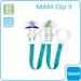 MAM Soother Clips Pack of 2 Baby Soother Chain Fits All MAM Soothers Newborn Essentials (Soothers Not Included) Animals 1 Soother Pack of 2 - Buy Online on GoSupps.com