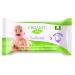 Organyc Organic Cotton Baby Wipes Sensitive Skin 60 Wipes