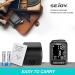 Wrist Blood Pressure Machine - Automatic Digital BP Monitor with Adjustable Cuff - Large Backlit Display - Irregular Heartbeat & Hypertension Detector - Home Use - Black - Buy Online on GoSupps.com