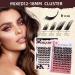 DIY Self Adhesive Eyelashes - 120 Pcs Lash Clusters & 3D Angel Wing Lashes Kit - Easy Apply Reusable D Curl 12-18mm | International Shipping - Buy Online on GoSupps.com