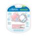 Dr. Brown's Advantage Symmetrical Pacifier 2-Pack with Air Flow, Pacifier Clip - Pink Stars - Buy Online on GoSupps.com