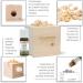 Stone Family Room Fan & Swiss Pine Aroma Diffuser Set | Natural Aroma Diffuser with Pine Chips & 10ml Stone Pine Oil | Unique Stone Pine Scent - Buy Online on GoSupps.com