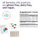 Berkeley Life Professional Nitric Oxide Booster & Test Strips - 20 Day Supply - International Shipping Available - Buy Online on GoSupps.com