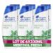 Head & Shoulders Menthol Fresh Anti-Dandruff Shampoo 6x330ml Daily Use; Clinically Proven to Eliminate Up to 100% of Dandruff; All Hair and Scalp Types