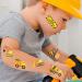 Construction Temporary Tattoos - Pack of 30 | Skin Safe, MADE IN THE USA | Birthday Party Supplies & Favors - Buy Online on GoSupps.com