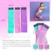 Perfect Stix Booty Bands - 3 Resistance Levels for Legs & Butt | Non-Slip Fabric Exercise Bands Set with Pink Travel Bag - International Shipping Available - Buy Online on GoSupps.com