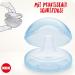 Nuk Stillh tchen - Breastfeeding Nipple Shields | Size M (20mm) | Thin Silicone 2 Transparent + 2 Protective Can | Wound Protection for Nursing Moms - Buy Online on GoSupps.com