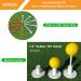 SkyLife Golf Practice Mat - Heavy Rubber Base for Driving, Hitting, Chipping, Putting - Realistic Fairway & Rough Turf - Rubber Tee Holder - Includes 2 3/4 Plastic Tees - Fairway-Turf with Handle - Buy Online on GoSupps.com