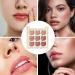 Lip Gloss Palette | 9 Shades Lipstick Palette | Resistant Matte Shades with Intense Pigmentation - Ideal for Teens Students and Young Girls - Buy Online on GoSupps.com