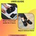 Relief Genius Foot Ice Pack Slippers - Hot & Cold Therapy for Pain Relief - Plantar Fasciitis Relief - 2 Pack - Buy Online on GoSupps.com
