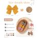 Jollybows 20-Piece Baby Girls Hair Clips & Loops - Colorful Hair Accessories for Kids & Teens (2 inches) - Buy Online on GoSupps.com