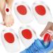 Sulpo 2 pair of gel - heel cushion - jet inserts against plantar fasciitis foot leg and back pain - sporty & chic shoes high heels boots (36-39) 36 - 39 2 couples