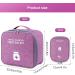 Keraneet 2-Piece Medication Bag Set | Trunab Medical Emergency Pocket Bags for Home Office & Outdoor Use - Lila - Buy Online on GoSupps.com