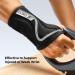 FREETOO S-Shaped Wrist Support Brace for Arthritis - Adjustable Carpal Tunnel Splint for Men Women - Gray, Large, Left Hand - Buy Online on GoSupps.com