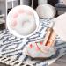 Rechargeable Heated Foot Warmers - Cute Plush Heating Pillows for Home & Office - USB Winter Shoes with Cat Claw Design - Buy Online on GoSupps.com