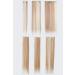 SWACC Women 22 Straight Full Head 7 Pieces Synthetic Hair Extensions - Dark Honey BlondeBleach Blonde Highlights - Buy Online on GoSupps.com