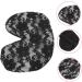 minkissy Lace Flower Eye Mask Breathable Eye Cover Cold Compress Eye Masks Lithe Eye Protector Ice Compress Eye Masks Elastic Eye Cover Sleeping Eye Facial Mask Polyester Sleepy Eyes Travel 22x9x0.8cm Black - Buy Online on GoSupps.com