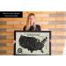 Geojango Hockey Arena Map Poster - 24Wx16H - Buy Online on GoSupps.com